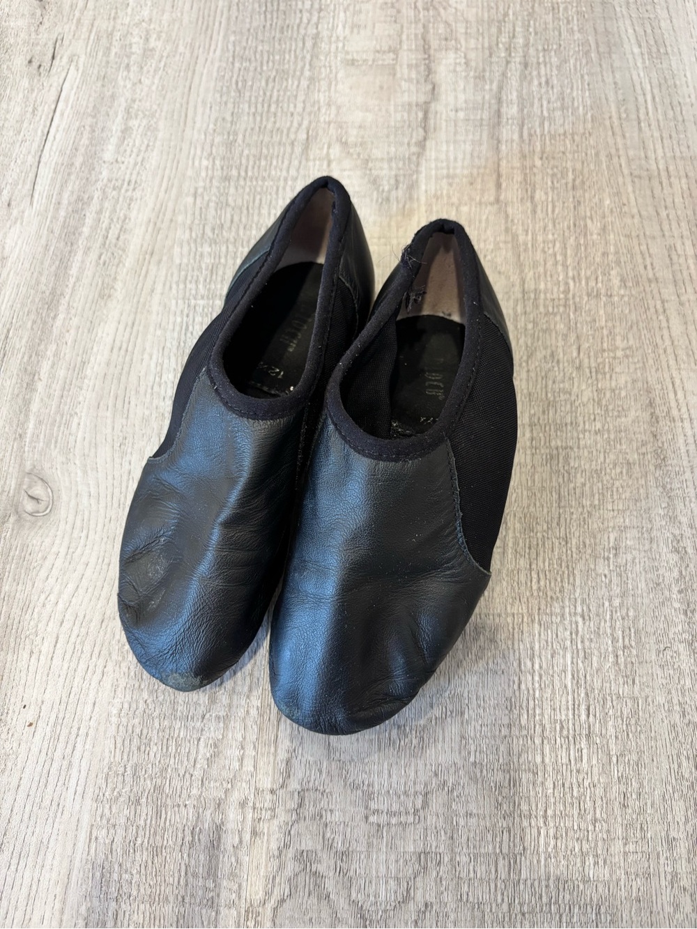 Bloch Black Jazz Dance Shoes Kids Size 12.5